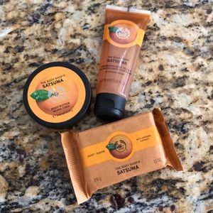 New!!  The Body Shop Satsuma set